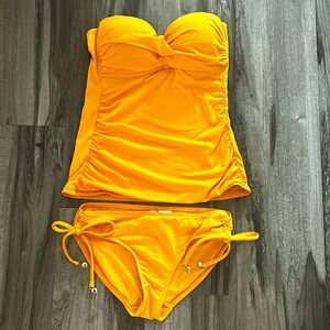 Anne Cole Strapless Swimsuit Set